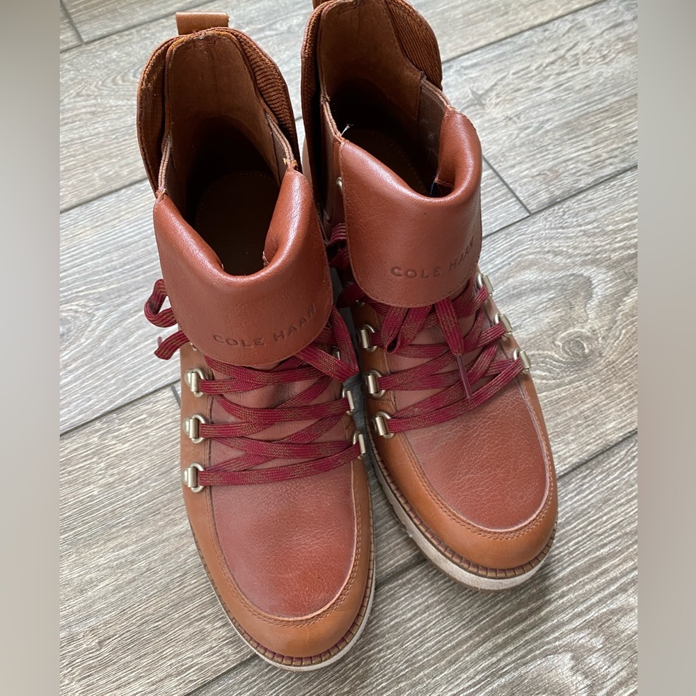 Cole Haan waterproof platform boot